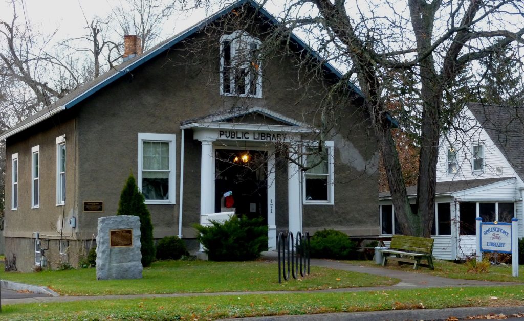 Springport Free Library Board Meetings Springport Free Library